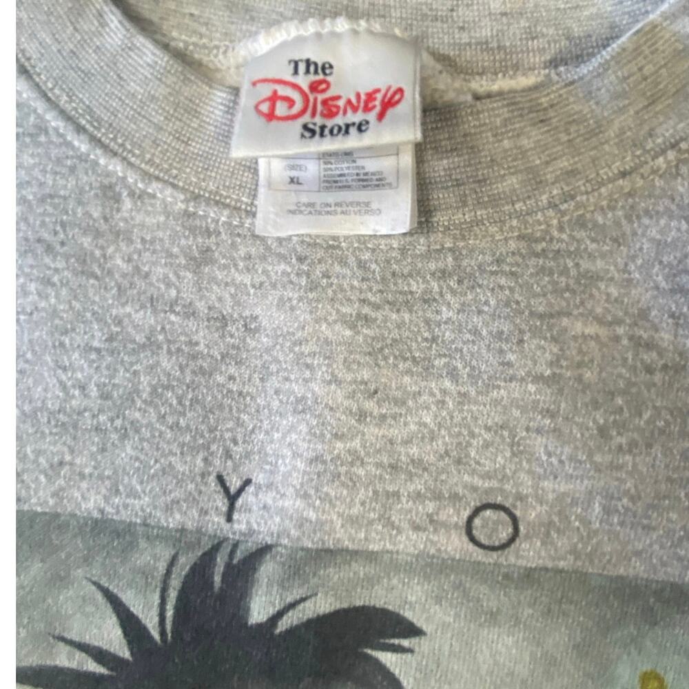 Vintage Disney Store Eeyore Sweatshirt XL – The Magic of Dreams - Picture 5 of 7
